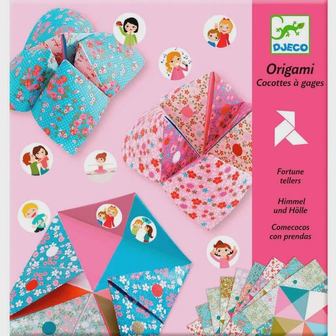 Djeco Origami Spel fortune tellers – 6 jaar+