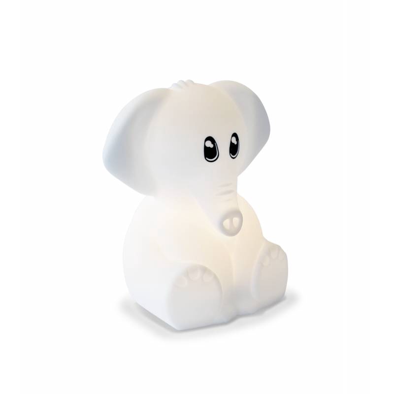 Kidywolf nachtlampje olifant - sfeerlamp kinderkamer