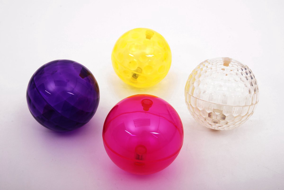 TickiT Knipperende Ballen Set Groot - 4 stuks