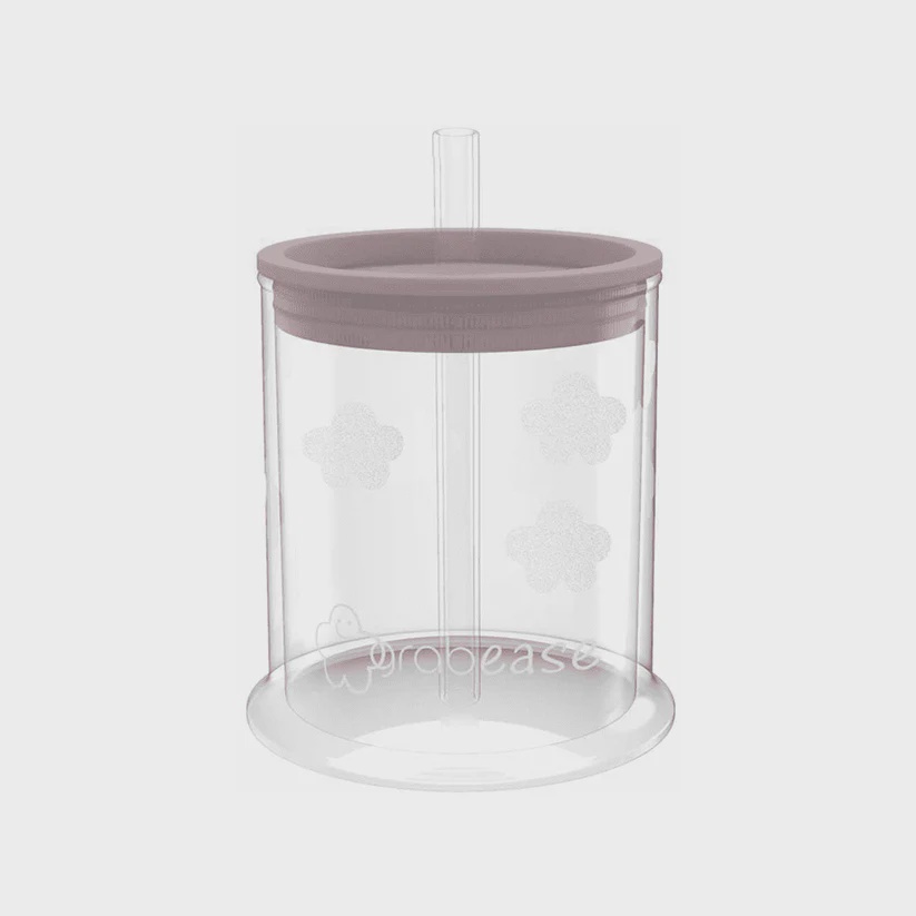 Grabease 3-in-1 babybeker - oefenbeker, tuitbeker & rietjesbeker in één