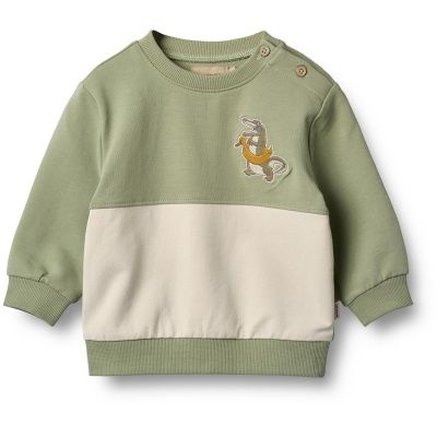 Kindertrui Carly – Wheat – zachte sweater van biologisch katoen