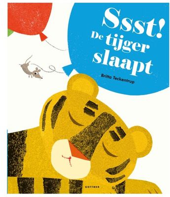 Prentenboek Ssst! De tijger slaapt – interactief kinderboek van Britta Teckentrup