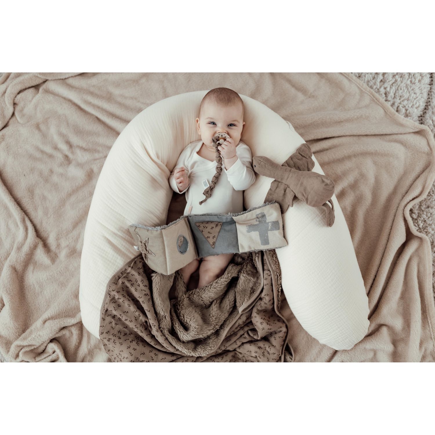 Snoozebaby Babydeken TOG 2.0 Hazel Brown