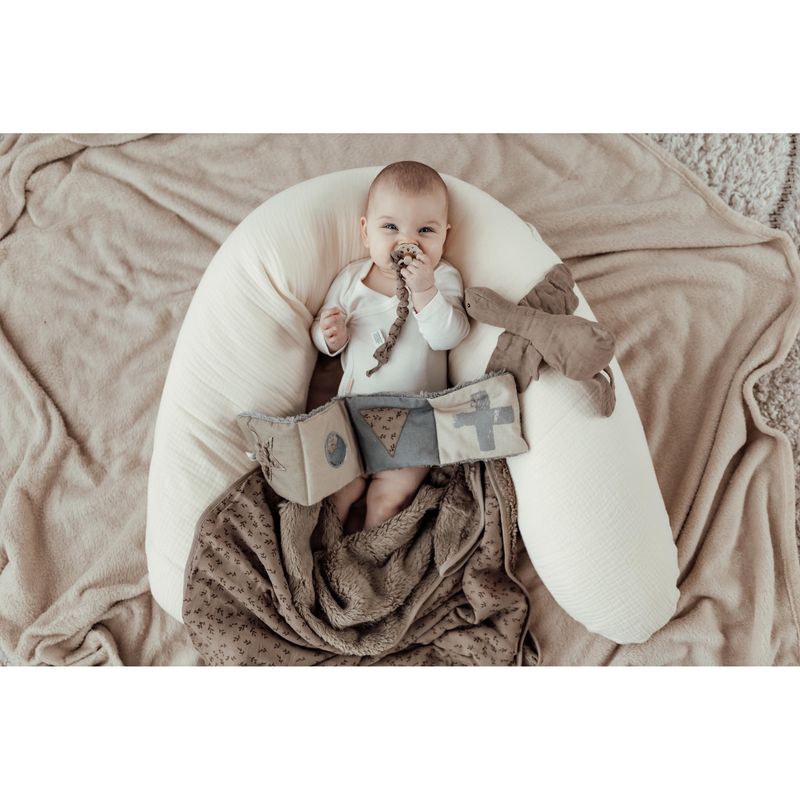 Babydeken TOG 2.0 Hazel Brown – Snoozebaby – zachte deken voor babybed of kinderwagen