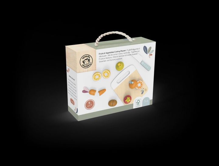 Speedy Monkey Groenten- en Fruit Snijset