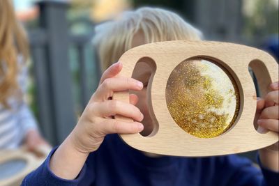TickiT Sensorisch Glitterpaneel Goud

