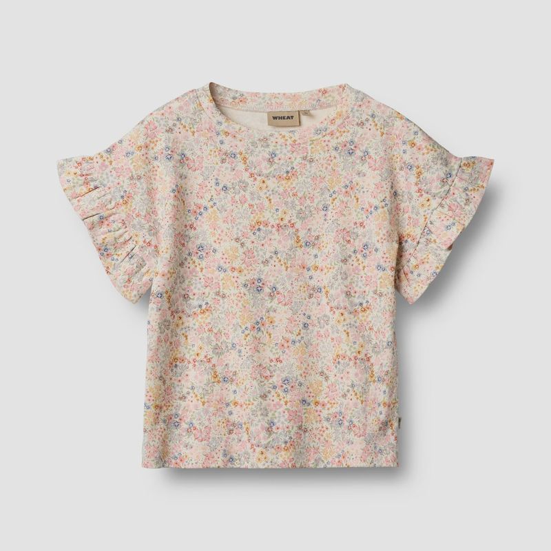 WHEAT T-shirt Ally bright flowers- T-shirt top