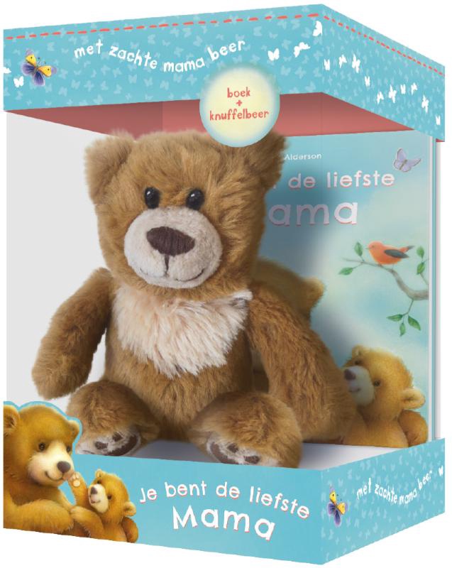 Je bent de liefste mama - boek & knuffelbeer- cadeaubox