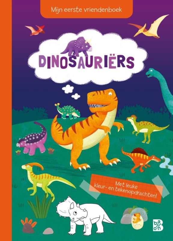 Mijn eerste vriendenboek: dinosauriërs- kleuters