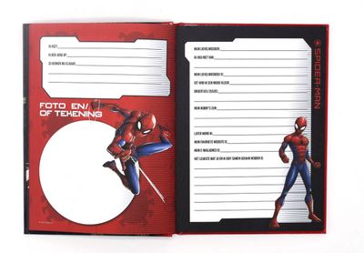 Vriendenboek Spiderman- Interstat