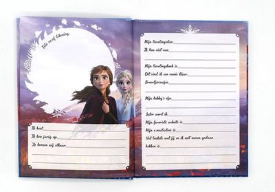 Vriendenboek Frozen 2 - Interstat