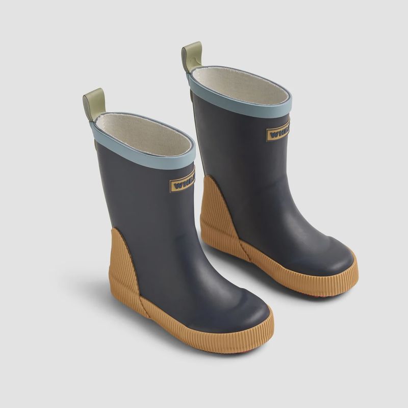 WHEAT regenlaarzen Welly Navy- kaplaarzen
