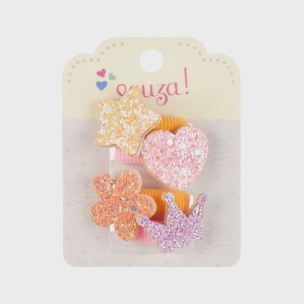 Souza Haarelastiek Carolina Multi – 4 stuks