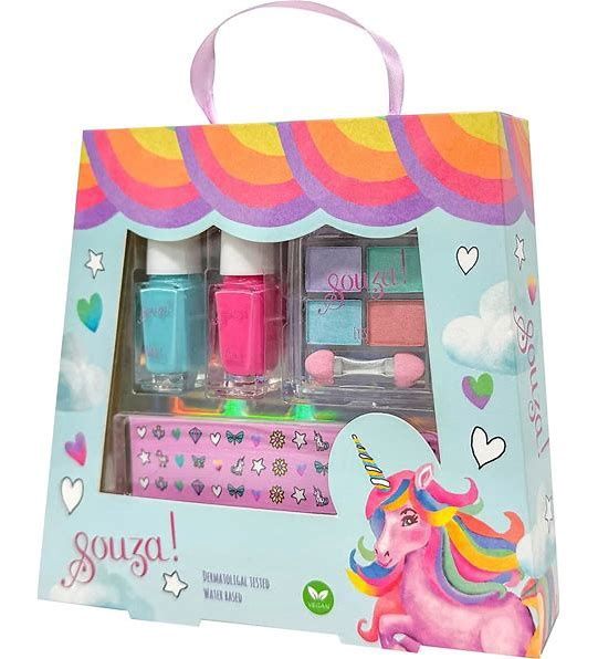 Souza Make-up Set Ogen &amp; Nageltjes Eenhoorn