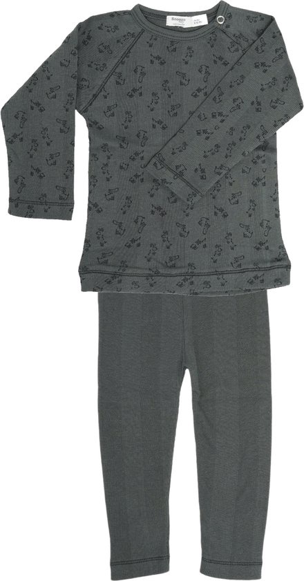Pyjama Dark Green print 1