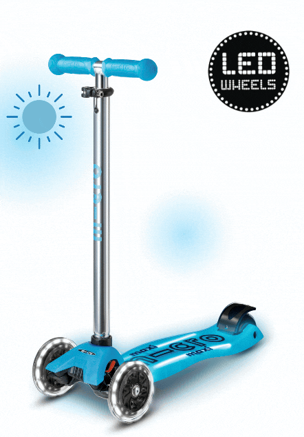 Micro – Maxi Deluxe Glow Plus LED Step – Crystal Blauw