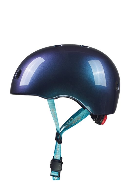 Micro – PC Helm Deluxe  Blauw Metallic