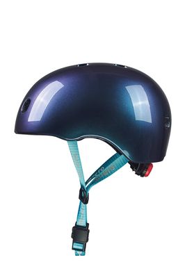 Micro – PC Helm Deluxe  Blauw Metallic