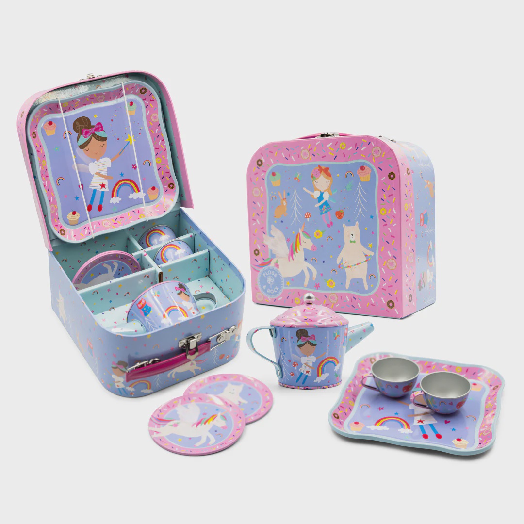 Floss&Rock Theeset Rainbow Fairy 7-delig