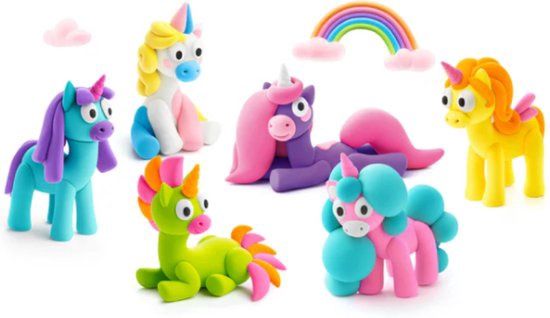 Hey Clay Unicorns (15-delig)