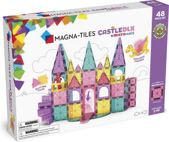 Magna-Tiles Castle DLX Set (48-delig)