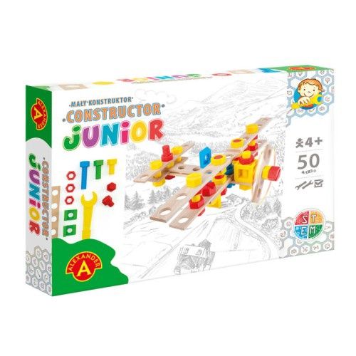 Alexander Toys Constructor Vliegtuig (50-delig)