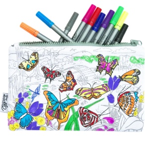Eatsleepdoodle etui butterfly