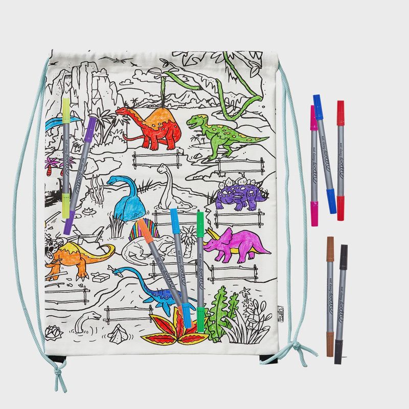 Eatsleepdoodle rugtas dinosaurus