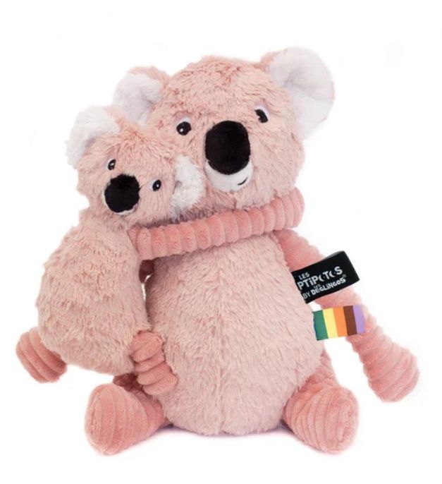 Les Déglingos Ptipotos Knuffelkoala Trankilou &amp; Baby