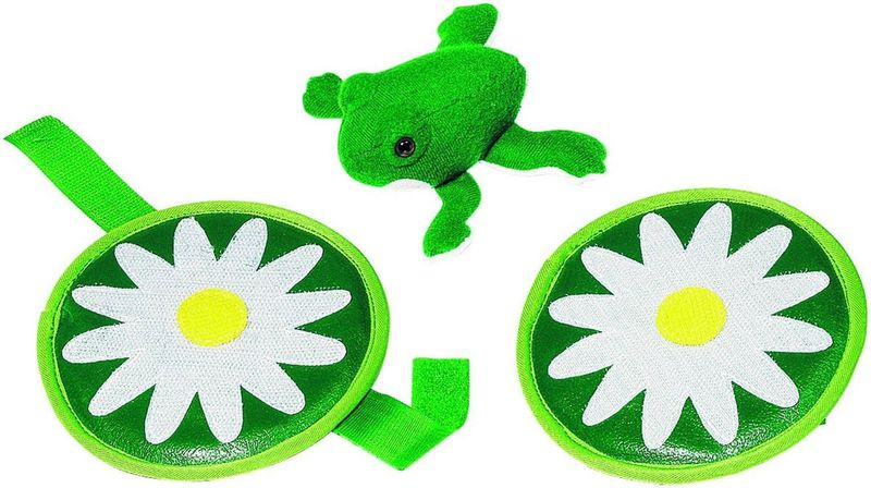 Goki Kikker Vang-Werp Spel met Klittenband