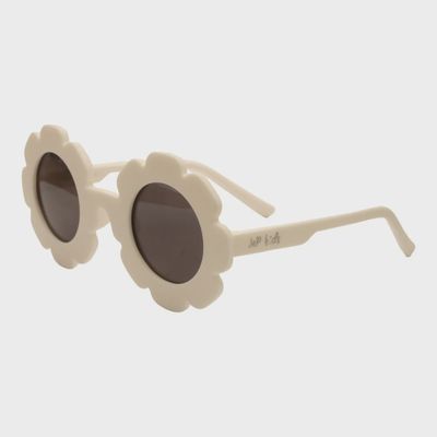 JeP!Kids Zonnebril Flower – Off White (2+ jaar)