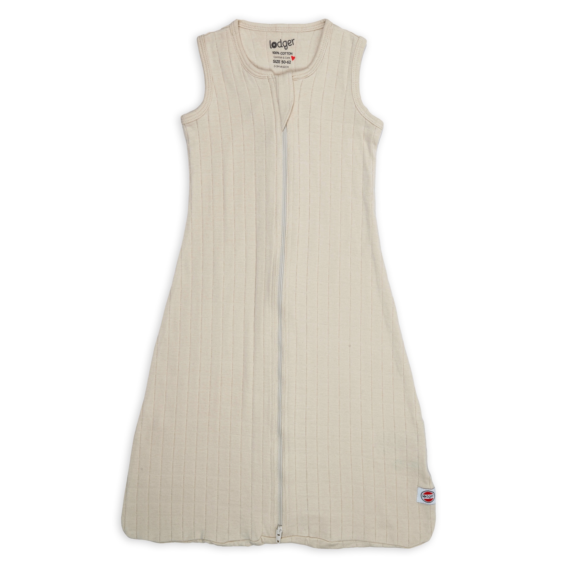 Lodger Hydrofiele slaapzak Hopper Sleeveless Solid Birch