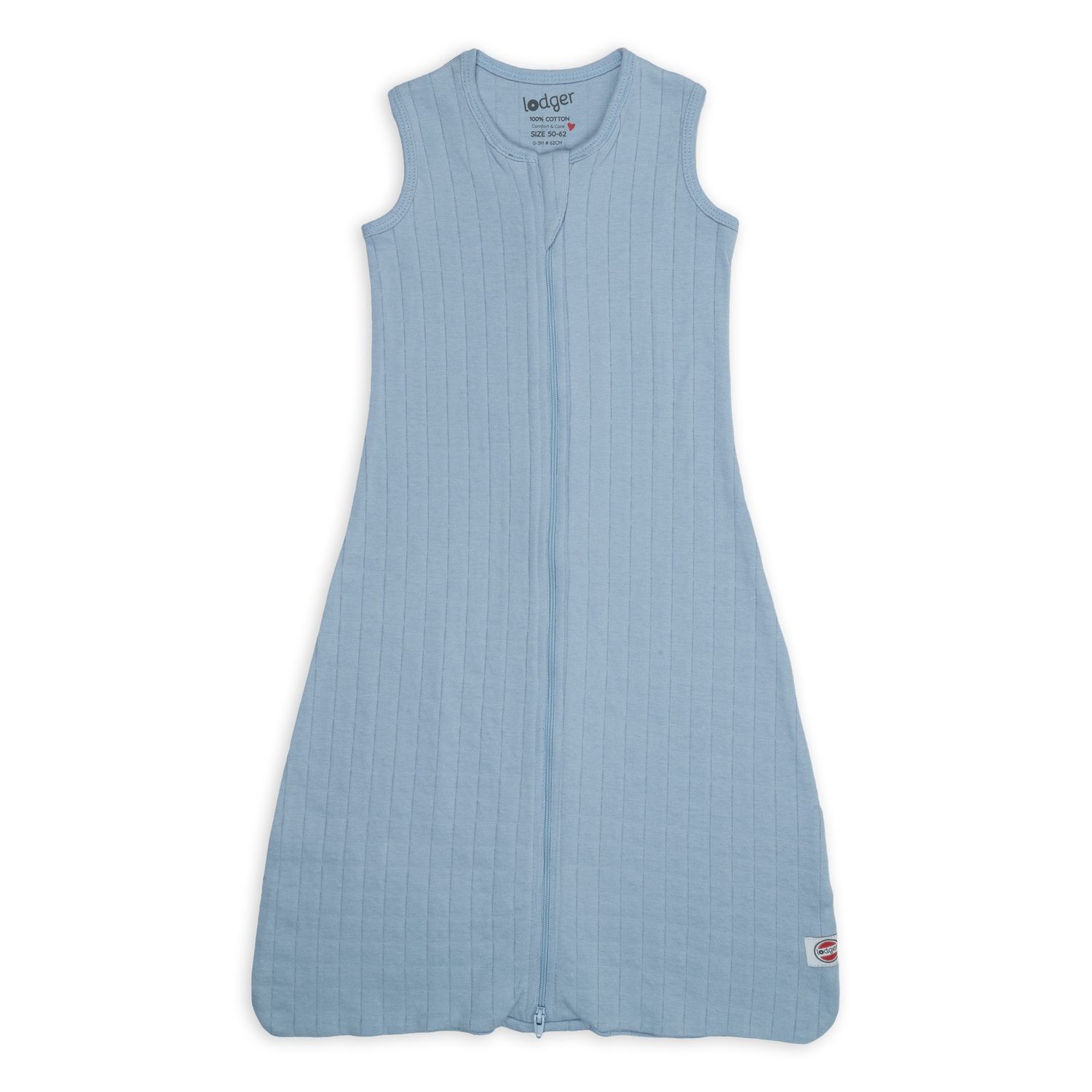Hydrofiele slaapzak Hopper Sleeveless Solid Blue Fogg