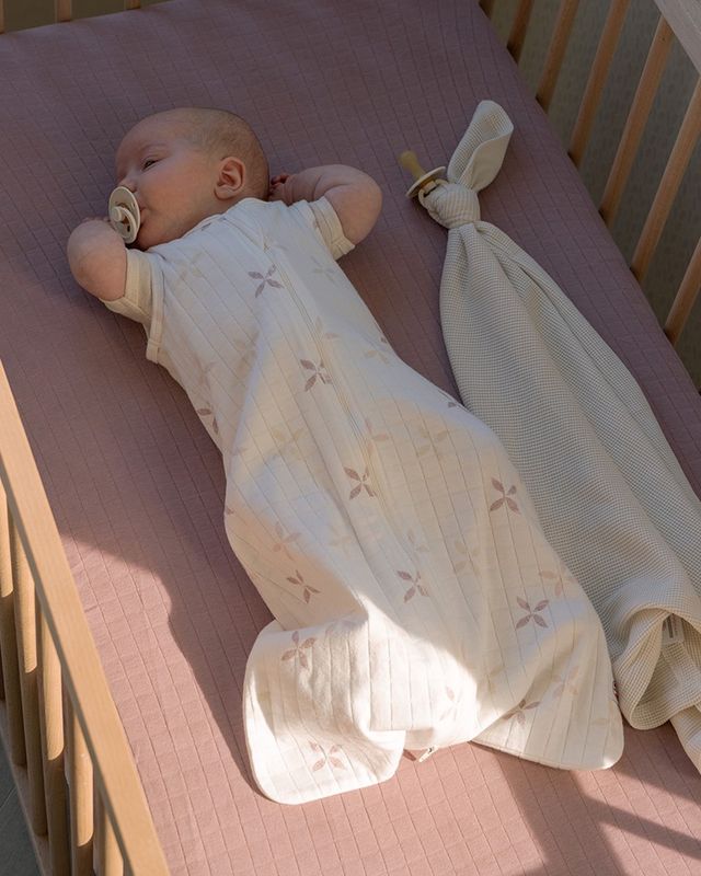 Zomerslaapzak Hopper Sleeveless Solid Matcha Rose