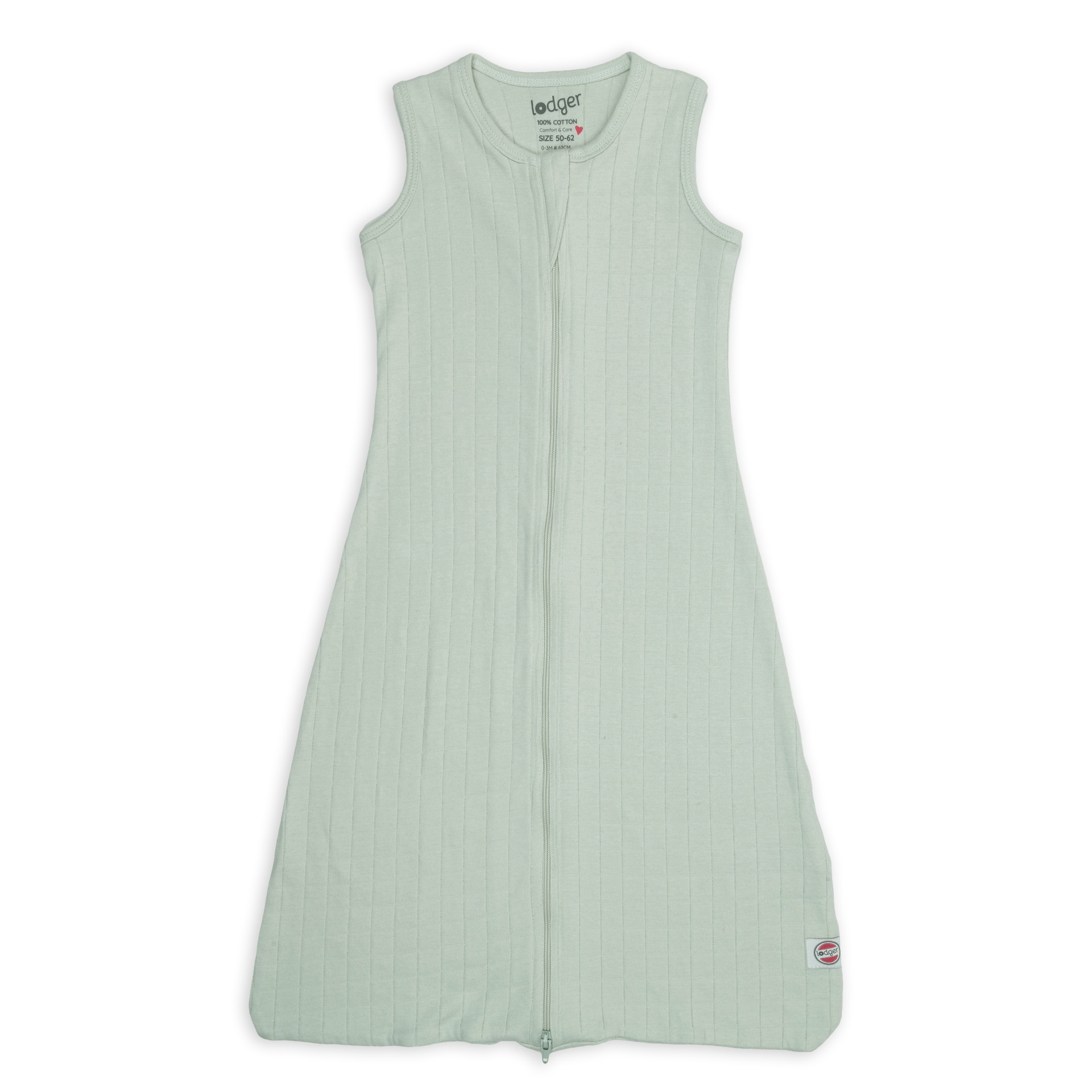 Lodger Hydrofiele slaapzak Hopper Sleeveless Solid Peppermint