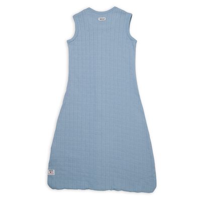 Lodger Hydrofiele slaapzak Hopper Sleeveless Solid Blue Fogg