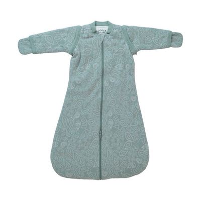 Slaapzak afritsbare mouwen Folklore Peppermint
