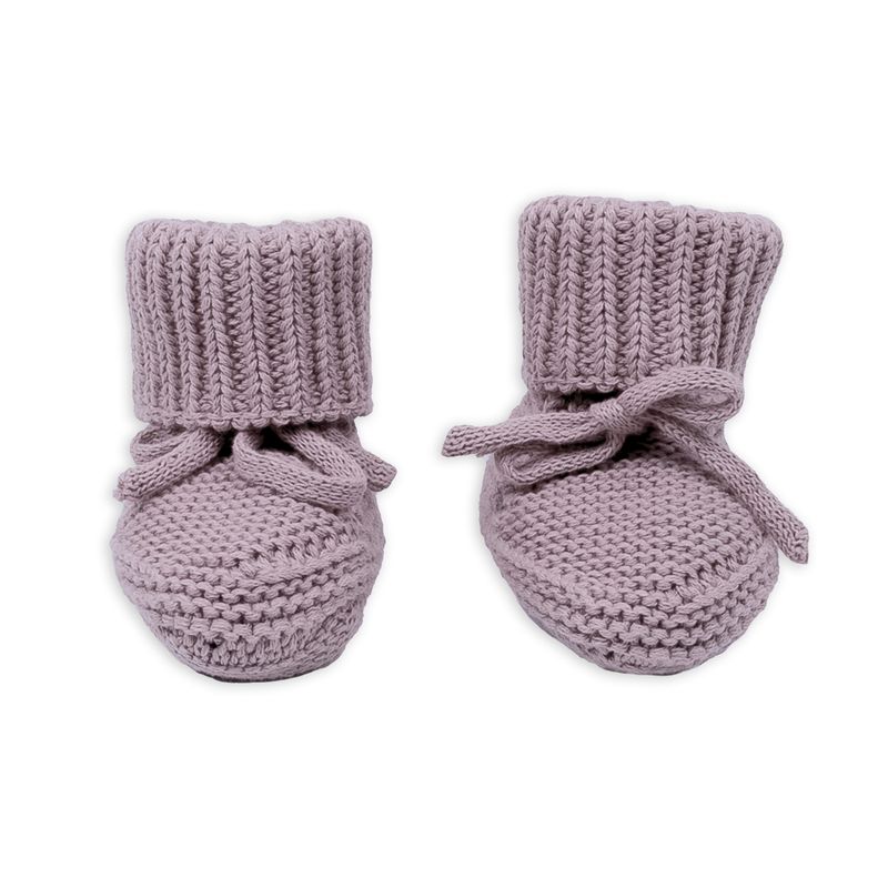 Newborn slofjes Slipper Knit Rose