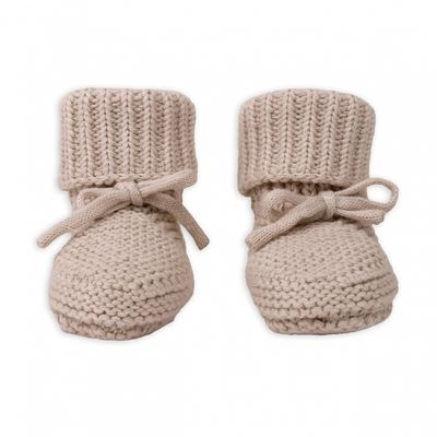 Newborn slofjes Slipper Knit Birch

