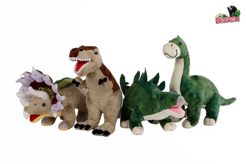 Cilgro Dinosaurus Knuffel Assorti 36cm