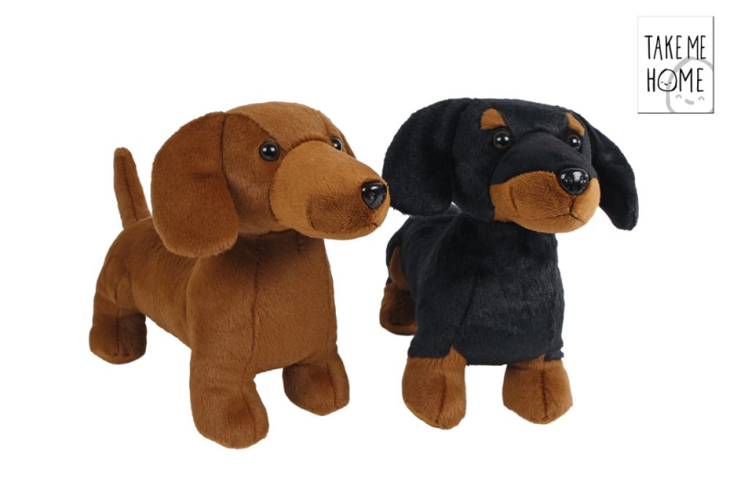 Cilgro Teckel Knuffel Assorti 33 cm