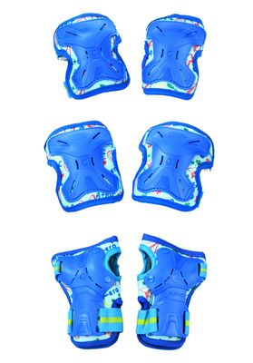 MicroStep Beschermset Blauw Maat S