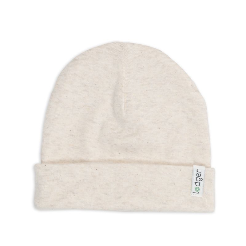 Lodger Beanie Melange Birch- babymutsje