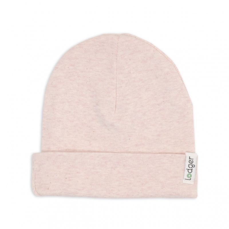 Beanie Melange Tan Babymutsje