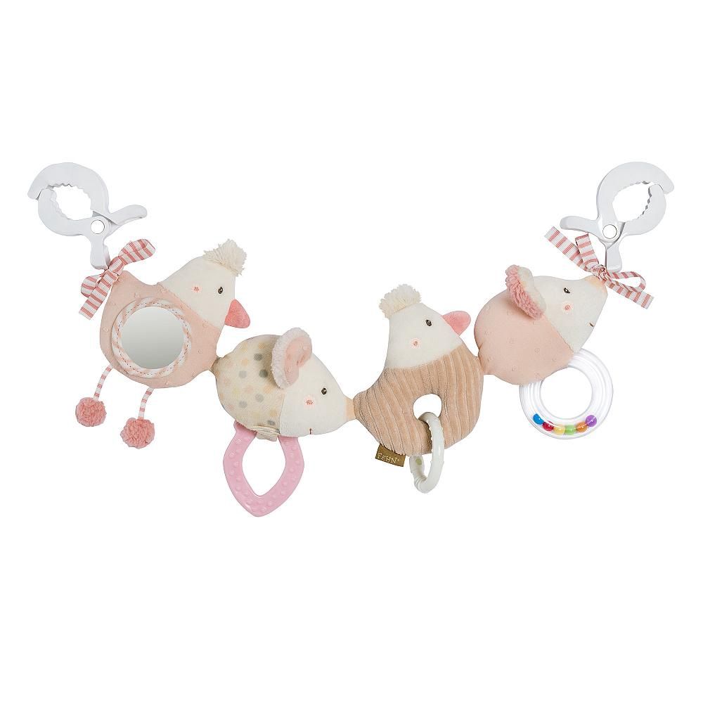 Fehn Kinderwagenspanner Vogel &amp; Muis (Feehnland)