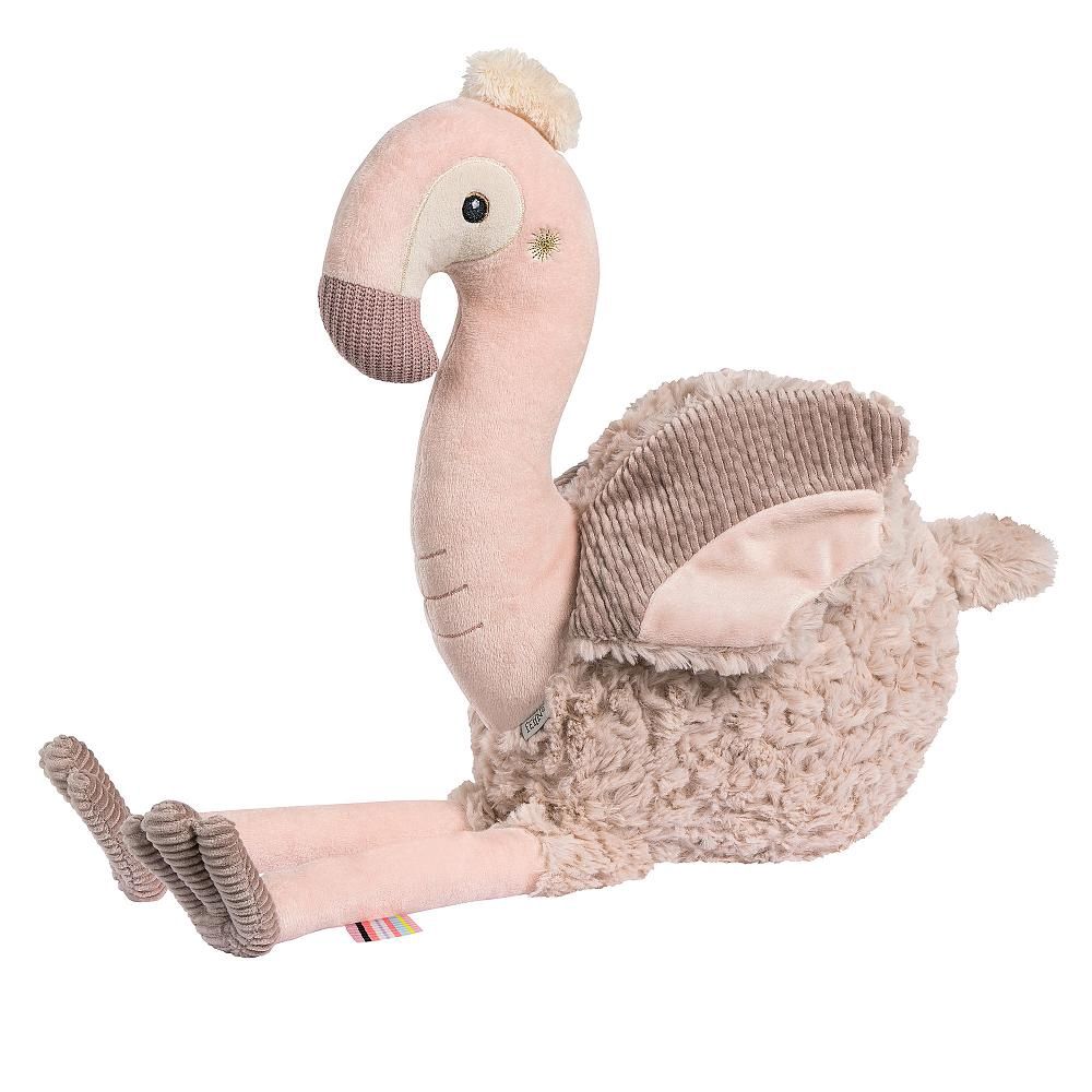 Lazy, Crazy, Pink - Cuddly toy flamingo XL