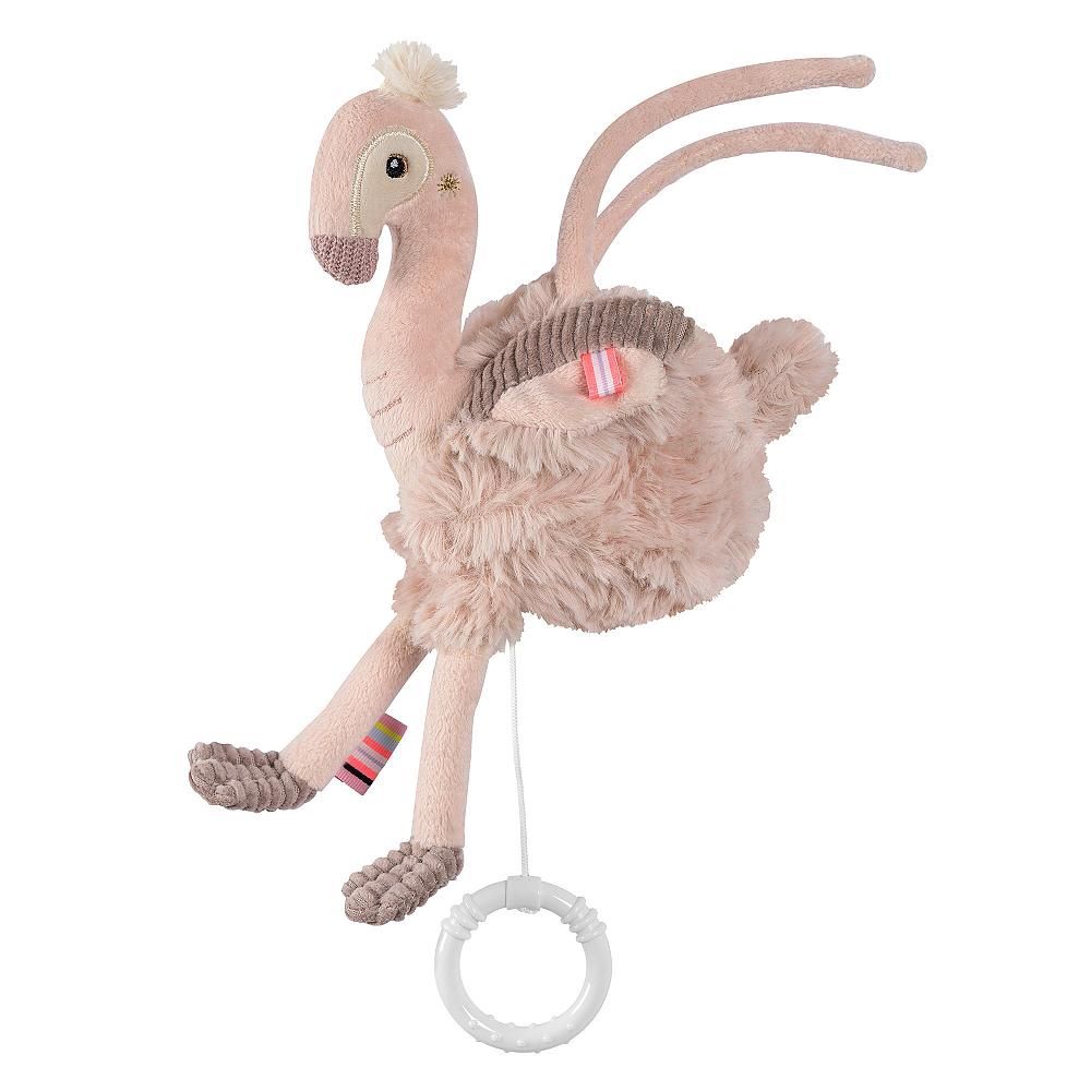 Lazy, Crazy, Pink - Mini musical flamingo