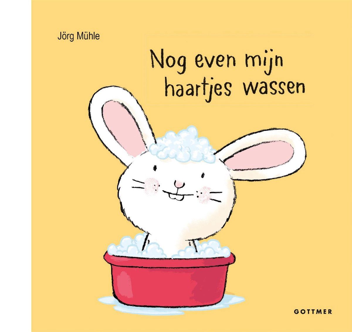 Nog even mijn haartjes wassen- Jorg Mühle- kartonboek interactief