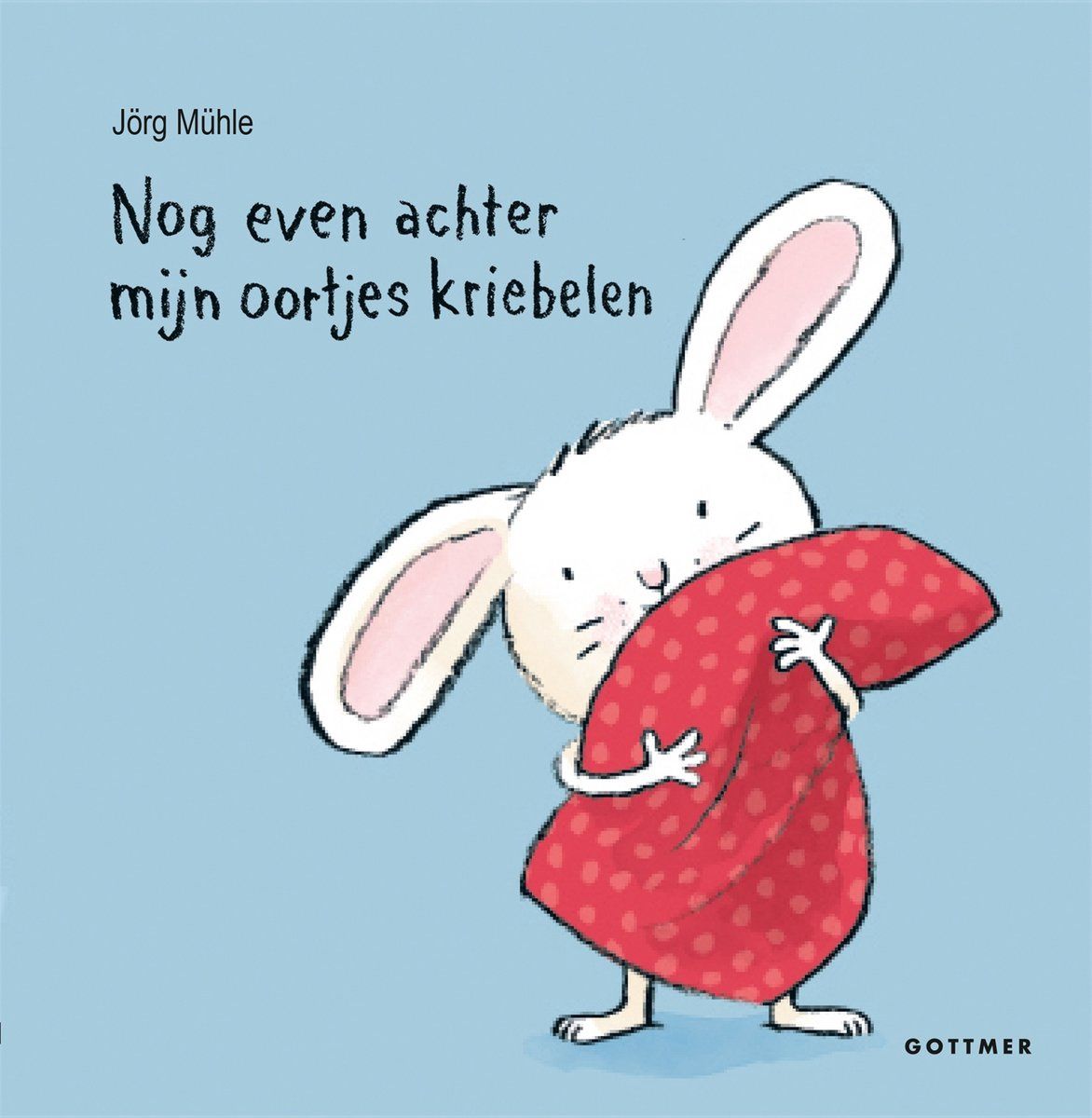 Nog even achter mijn oortjes kriebelen- Jorg Mühle- kartonboek interactief