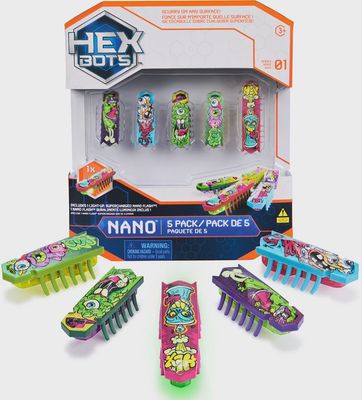 HEXBUG Nano Gift Pack – 5-pack (1x Flash Nano, 4x Nano)